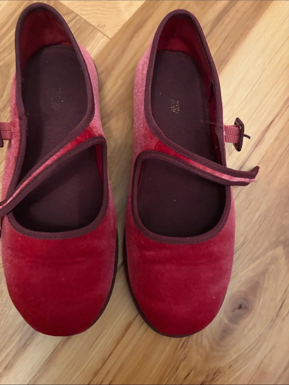 Crewcuts velvet ballet flats